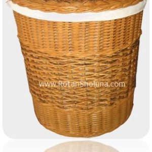 rattan basket with handle